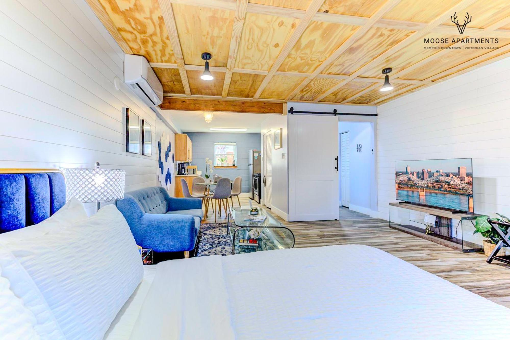 The Moose #3 - Modern Luxe Studio With Free Gated Parking & Wifi Memphis Extérieur photo